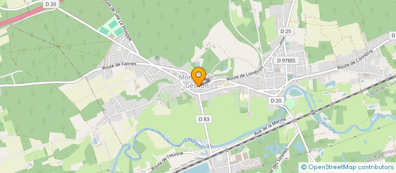 localisation de l'entreprise AUX SAVEURS DE MONTFORT  MONTFORT-LE-GESNOIS