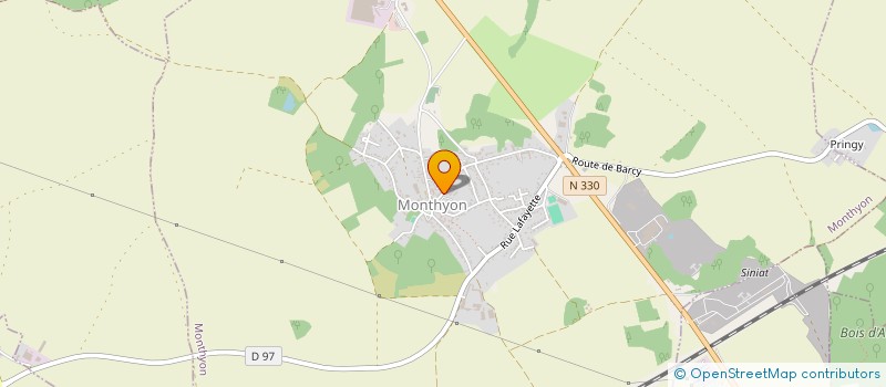 localisation de l'entreprise AUX SAVEURS DE MONTHYON à MONTHYON