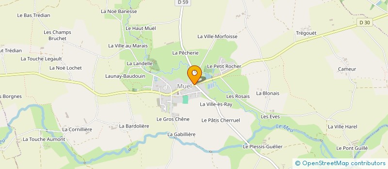 localisation de l'entreprise AUX SAVEURS DE MUEL  MUEL