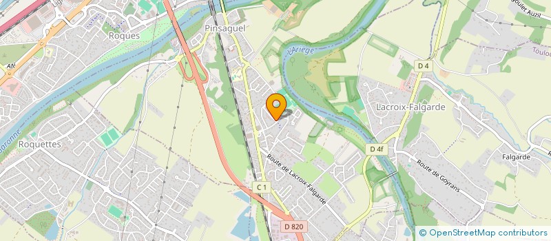 localisation de l'entreprise AUX SAVEURS DE SAINT CYPRIEN  PINSAGUEL