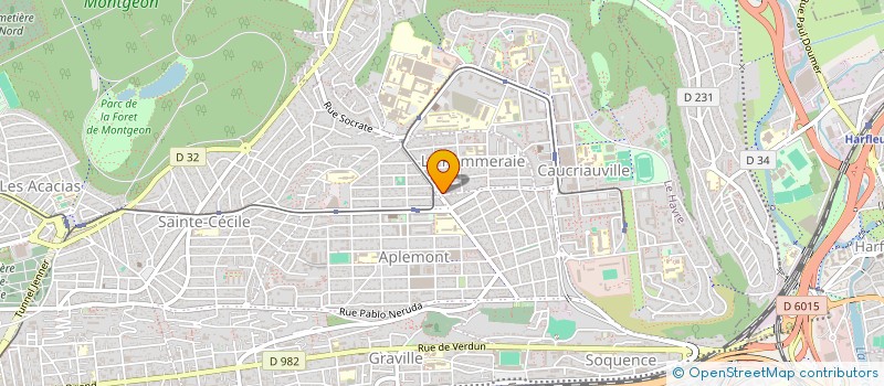 localisation de l'entreprise AUX SAVEURS DES LONDES à LE HAVRE