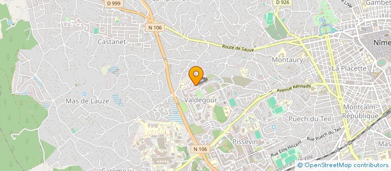 localisation de l'entreprise AUX SAVEURS DU MONDE  NIMES