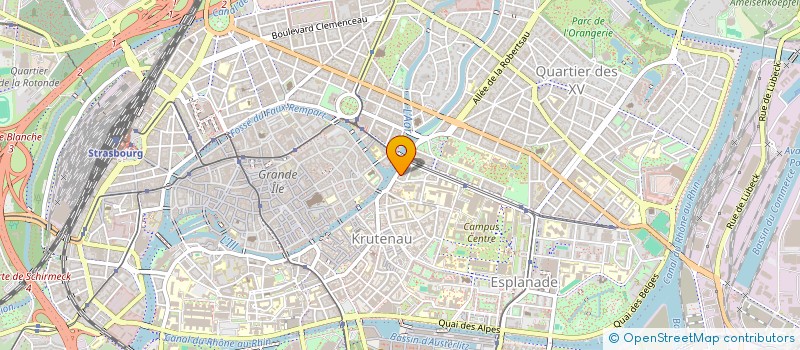 localisation de l'entreprise AUX SAVEURS DU MONDE à STRASBOURG