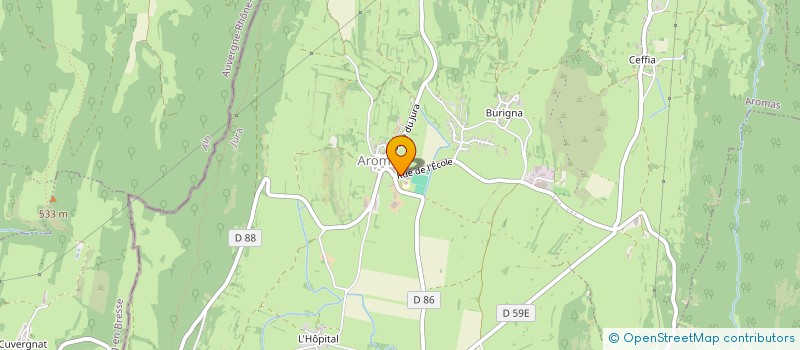 localisation de l'entreprise AUX SAVEURS DU MONT DIDIER  AROMAS