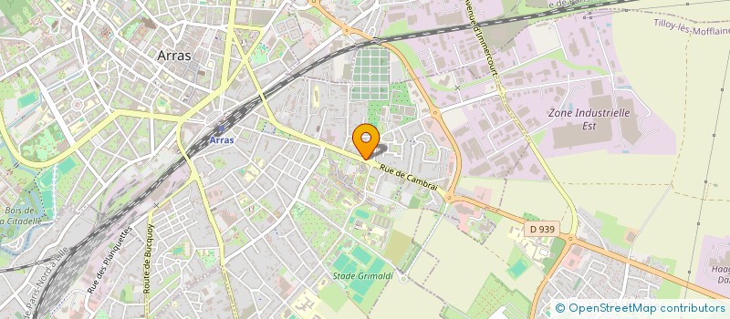 localisation de l'entreprise AUX SAVEURS DU NORD à ARRAS