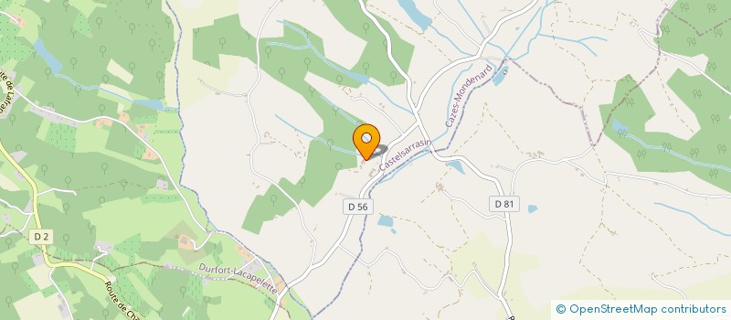 localisation de l'entreprise AUX SAVEURS DU QUERCY  CAZES-MONDENARD