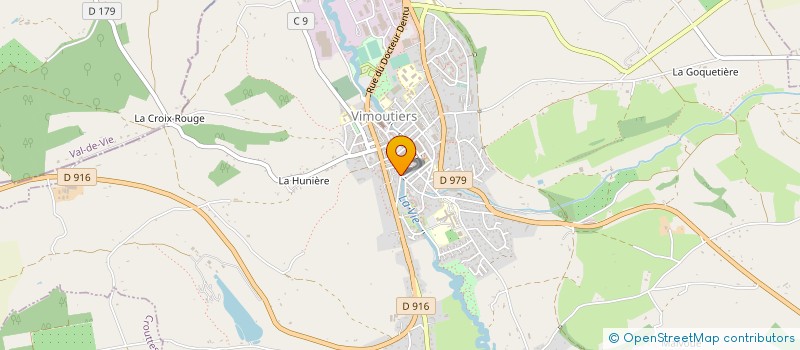 localisation de l'entreprise AUX SAVEURS DU TERROIR à VIMOUTIERS