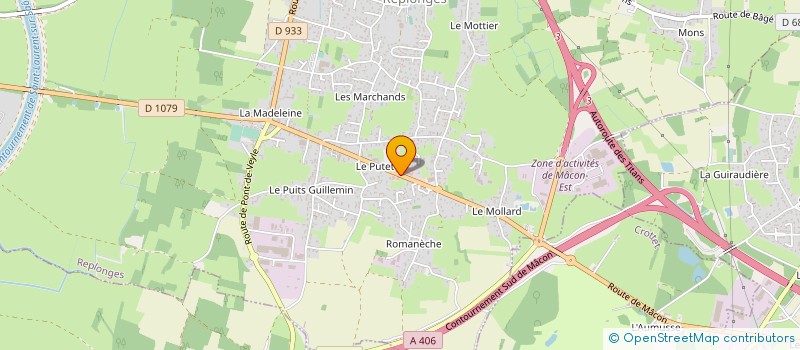 localisation de l'entreprise AUX SAVEURS FERMIERES à REPLONGES