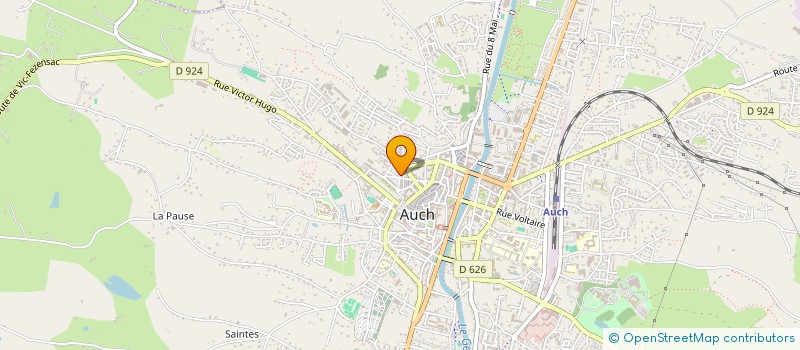 localisation de l'entreprise AUX SAVEURS IBERIQUES à AUCH