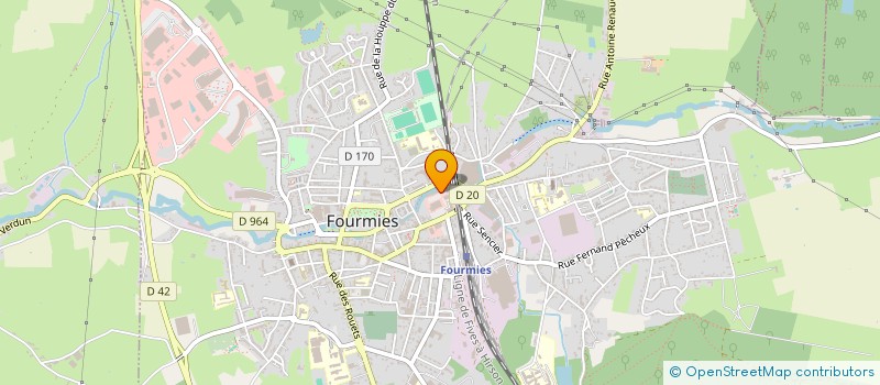localisation de l'entreprise AUX SAVEURS PAYS'ZANNES à FOURMIES