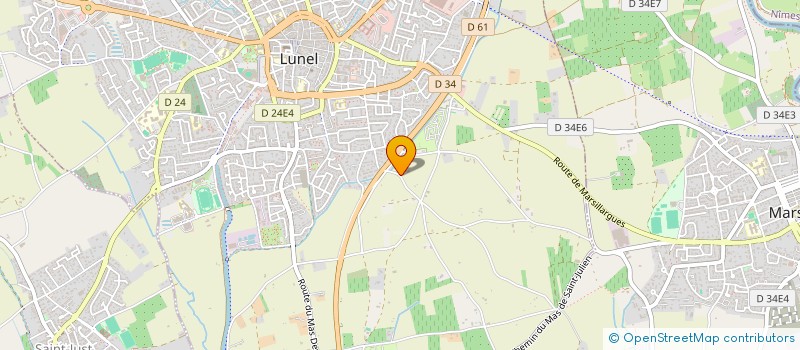 localisation de l'entreprise AUX SECOURS DES QUATRE PATTES à LUNEL