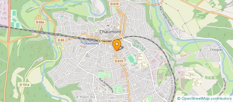 localisation de l'entreprise AUX SIECLES DERNIERS à CHAUMONT