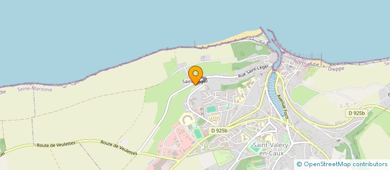 localisation de l'entreprise AUX SOLEX  SAINT-VALERY-EN-CAUX