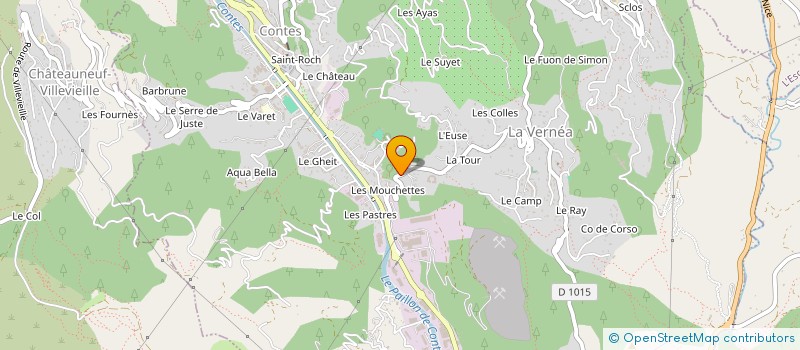 localisation de l'entreprise AUX SOURCES D YGGDRASILL à CONTES