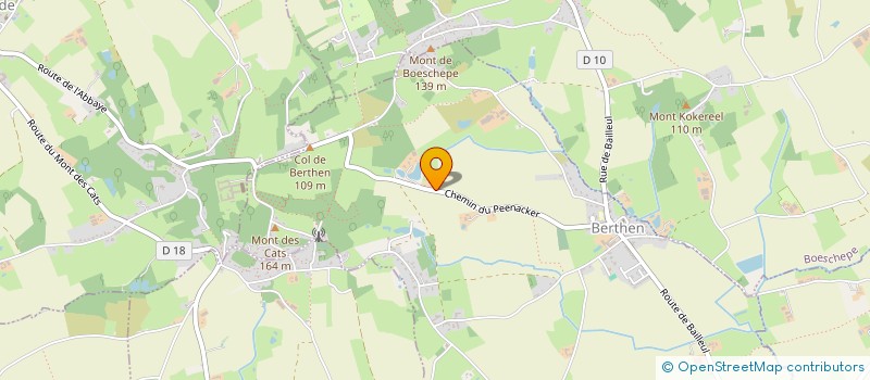 localisation de l'entreprise AUX SOURCES DU PRANA à BERTHEN