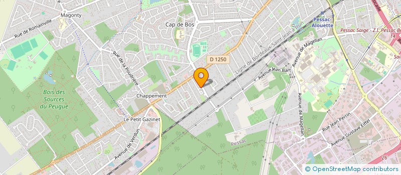 localisation de l'entreprise AUX SOURIRES DE DEMAIN à PESSAC