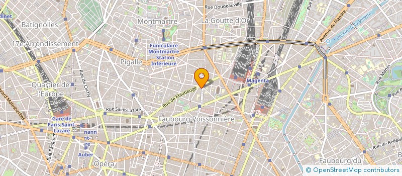 localisation de l'entreprise AUX SPECIALISTES DE LA CLE à PARIS
