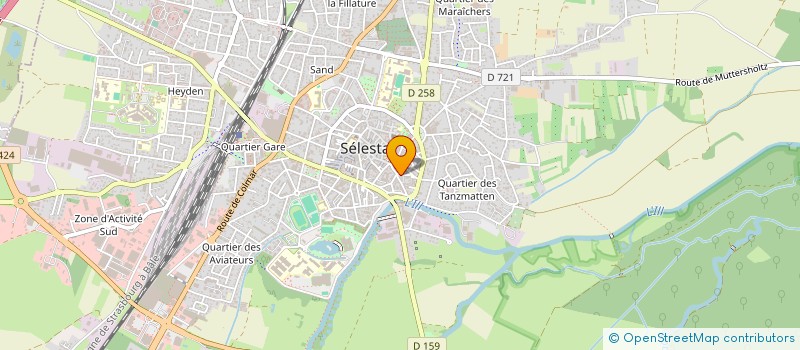 localisation de l'entreprise AUX SPECIALITES ITALIENNES à SELESTAT