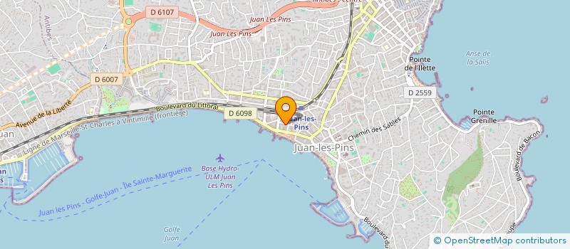 localisation de l'entreprise AUX SUSHIS à ANTIBES
