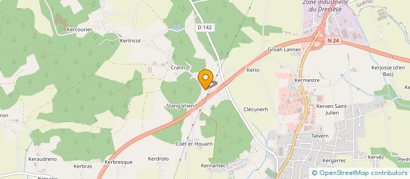 localisation de l'entreprise AUX TAILLEURS D ANTAN à BAUD