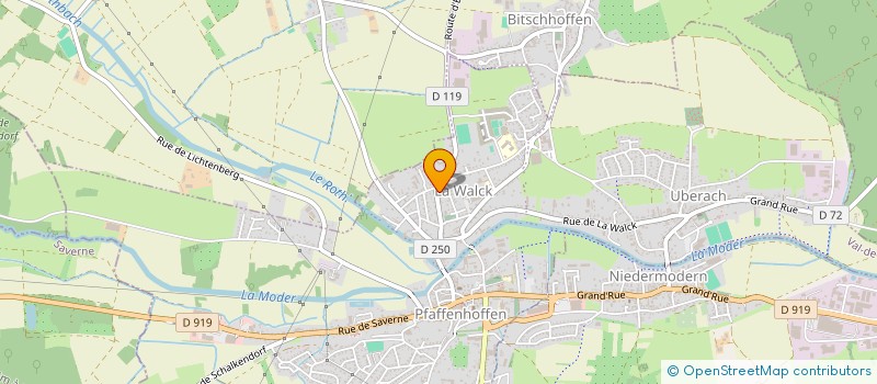 localisation de l'entreprise AUX TEMPS SUSPENDUS  VAL-DE-MODER