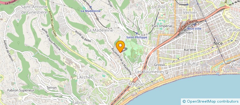 localisation de l'entreprise AUX-TENTATIONS.COM à NICE