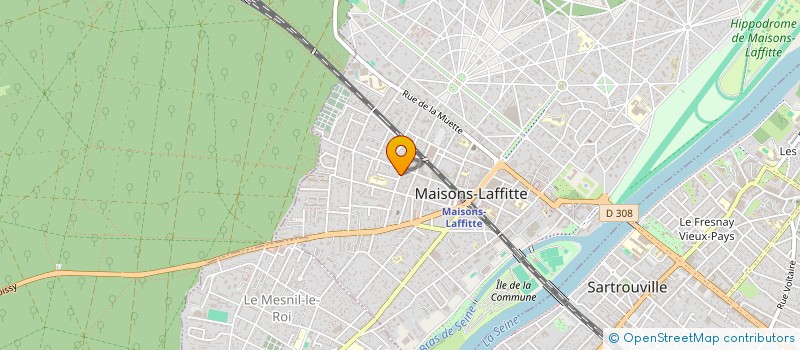 localisation de l'entreprise AUX TOUS PERMIS  LA CHAPELLE-LONGUEVILLE