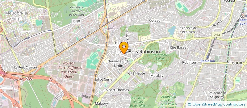 localisation de l'entreprise AUX TRADIATIONS DU PLESSIS à LE PLESSIS-ROBINSON