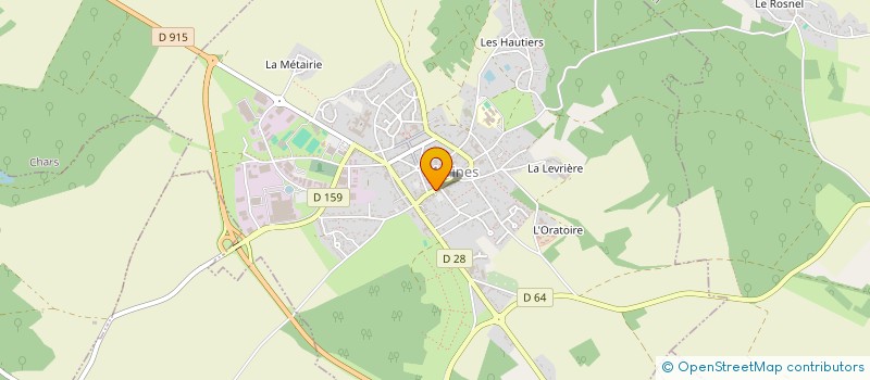 localisation de l'entreprise AUX TRESORS DE BACCHUS ATB à MARINES