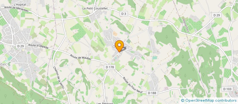 localisation de l'entreprise AUX TROIS FRERES  OPPEDE