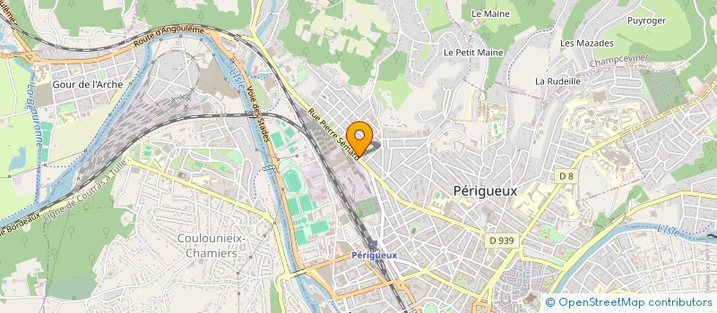localisation de l'entreprise AUX TROIS PORCELETS à PERIGUEUX