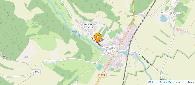 localisation de l'entreprise AUX TROIS PROVINCES à LE MONTSAUGEONNAIS