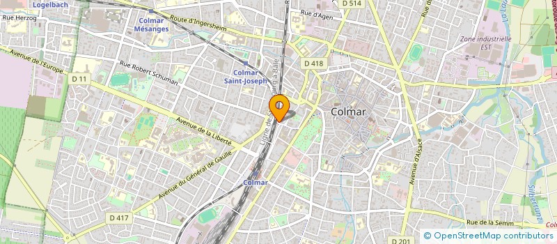 localisation de l'entreprise AUX TROIS ROIS  WINTZENHEIM