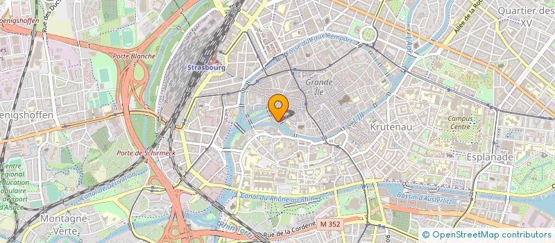localisation de l'entreprise AUX TROIS TOURS à STRASBOURG
