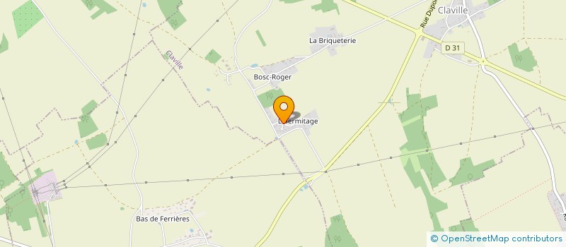 localisation de l'entreprise AUX VENTS DES SAISONS à CLAVILLE