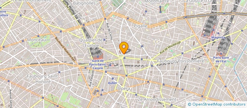 localisation de l'entreprise AUX VERGERS DE LA TRINITE à PARIS