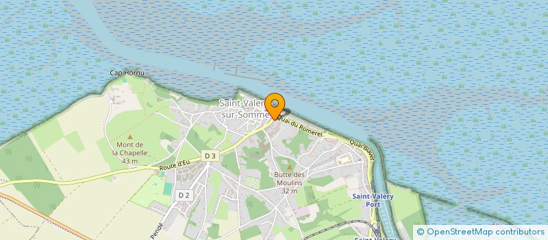 localisation de l'entreprise AUX VIANDES NORMANDES à SAINT-VALERY-SUR-SOMME