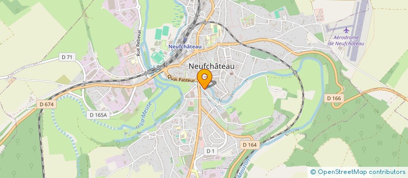 localisation de l'entreprise AUX VIEUX GOURMETS à NEUFCHATEAU