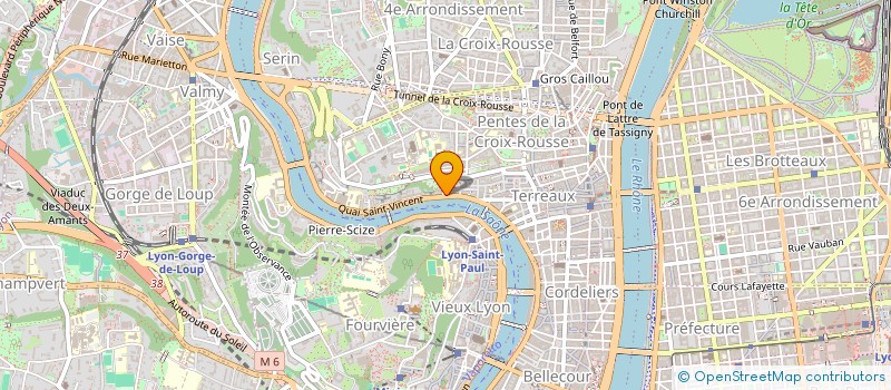 localisation de l'entreprise AUX VINS DE RECOLTANTS à LYON