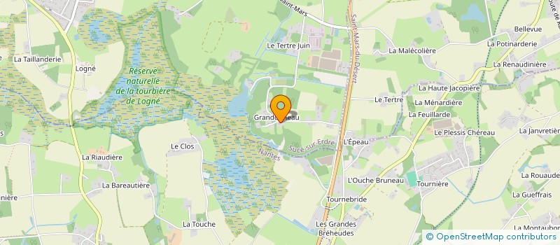 localisation de l'entreprise AUX YEUX DU MONDE  SUCE-SUR-ERDRE