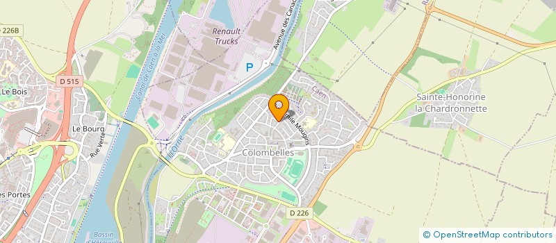 localisation de l'entreprise AUXANO  COLOMBELLES