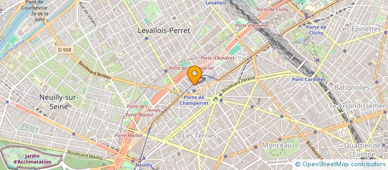localisation de l'entreprise AUXCARRELAGES à PARIS