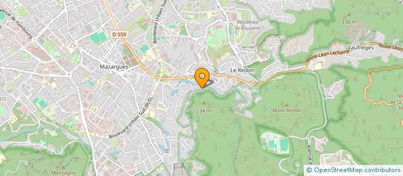 localisation de l'entreprise AUXCEON à MARSEILLE