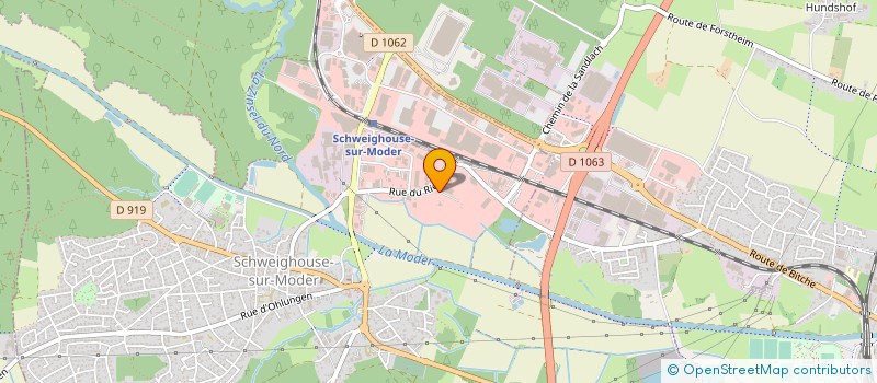 localisation de l'entreprise AUXEBON à SCHWEIGHOUSE-SUR-MODER