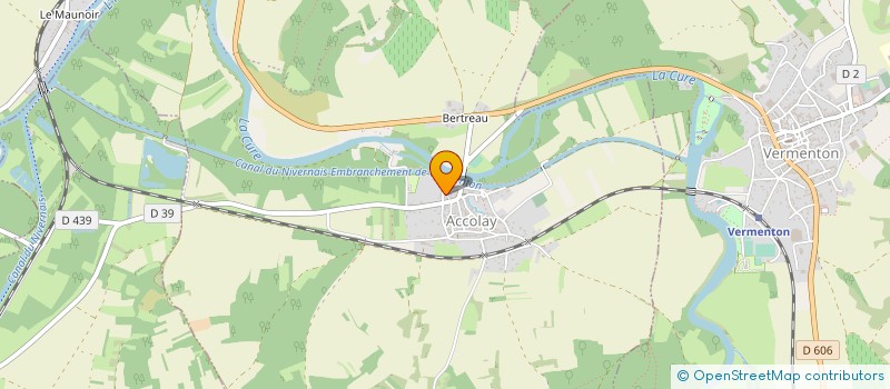 localisation de l'entreprise AUXELEC 89 à DEUX RIVIERES