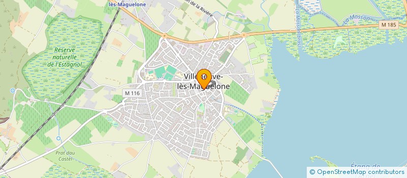 localisation de l'entreprise AUXELI  VILLENEUVE-LES-MAGUELONE