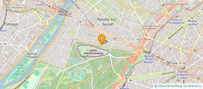 localisation de l'entreprise AUXERRE B à NEUILLY-SUR-SEINE