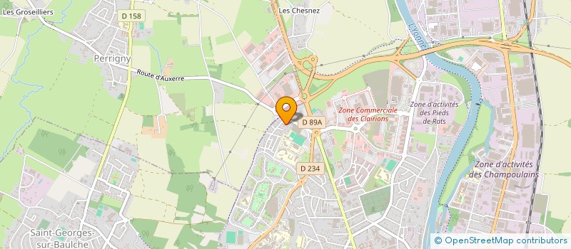 localisation de l'entreprise AUXERRE EXPRESS REPARATION MOBILE  AUXERRE