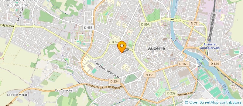 localisation de l'entreprise AUXERRE JARDIN à AUXERRE