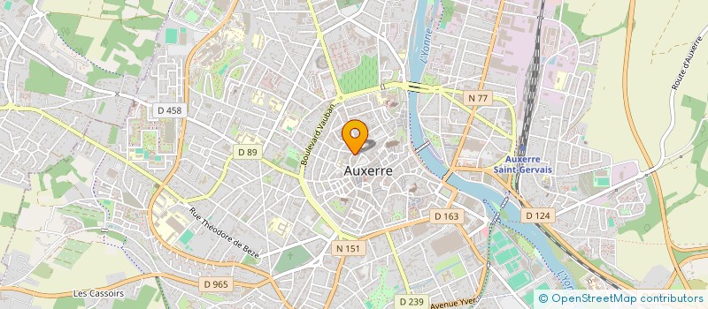 localisation de l'entreprise AUXERRE23 à AUXERRE